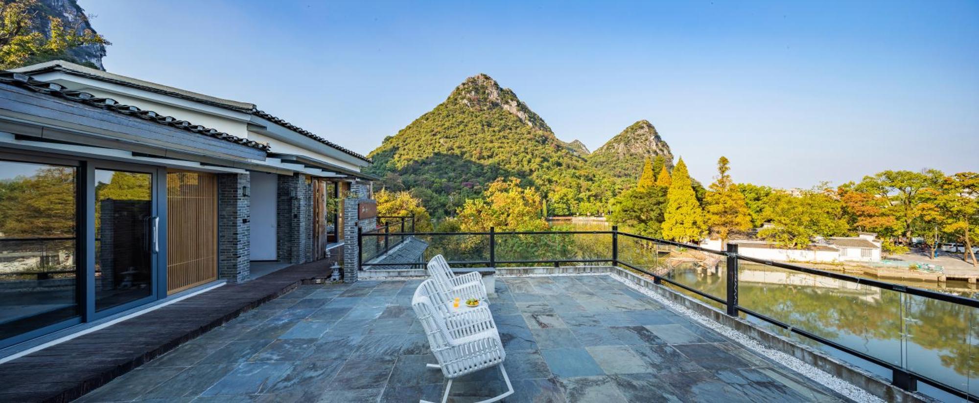 Guilin Heshe Lakeside Resort-Free Pick Up Service Stay Two Nights Exterior foto