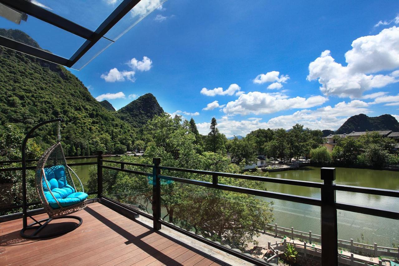 Guilin Heshe Lakeside Resort Exterior foto